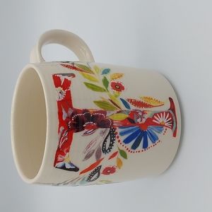 Anthropolgie "T" mug by starla m. Halfmann